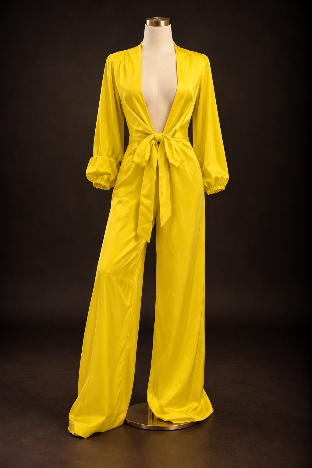 Geel jumpsuit 